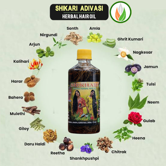 ADIVASI AYURVEDIC HERBAL HAIR OIL