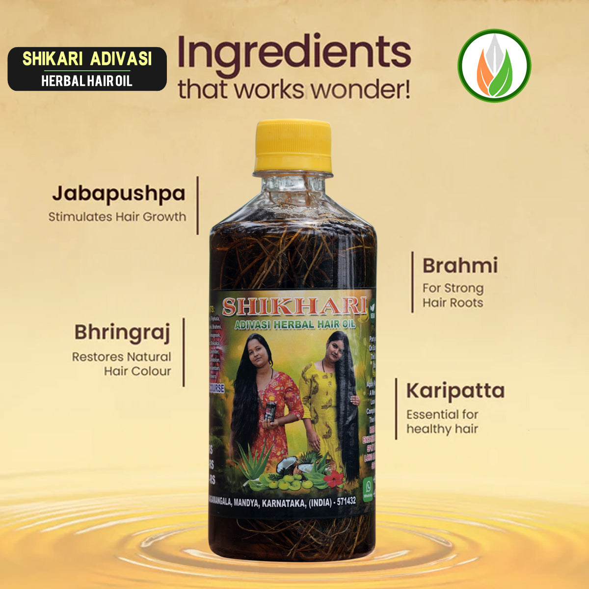 ADIVASI AYURVEDIC HERBAL HAIR OIL