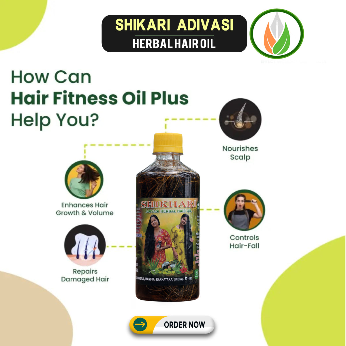 ADIVASI AYURVEDIC HERBAL HAIR OIL